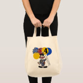 Circus Clown 4e verjaardag Tshirts en geschenken Tote Bag (Voorkant (product))