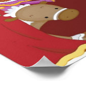 Circus Clown Baby Kinder Room Wall Name Print (Hoek)