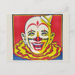 Circus Clown Briefkaart