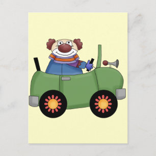 Circus Clown Car Briefkaart