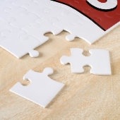 Circus clown clipart, leuke illustratie legpuzzel (Zijkant)