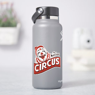 Circus clown clipart, leuke illustratie sticker