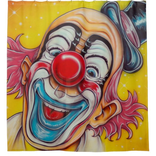 Circus Clown Douchegordijn (Voorkant)