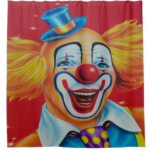 Circus Clown Douchegordijn (Voorkant)