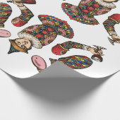 circus clown Jester jongen papier pop kunst (Hoek)