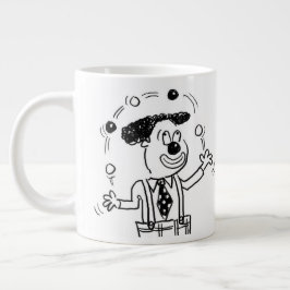 Circus Clown Juggler Grote Koffiekop