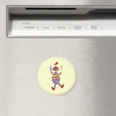 Circus Clown Juggling Magneet (Insitu (Vaatwasser))