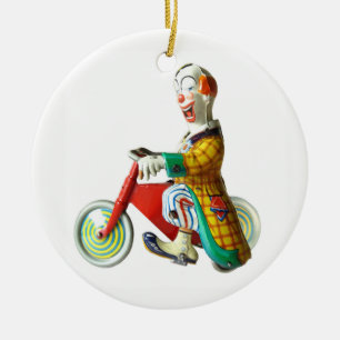 Circus Clown Keramisch Ornament