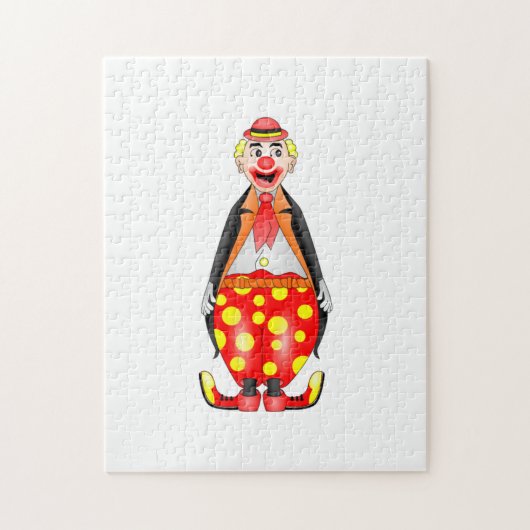 Circus Clown Legpuzzel (Verticaal)