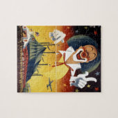 Circus Clown Legpuzzel (Horizontaal)