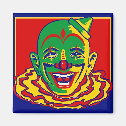  Circus Clown Magneet (Voorkant)