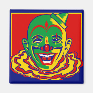Circus Clown Magnet