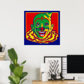 Circus Clown Poster (Thuiskantoor)
