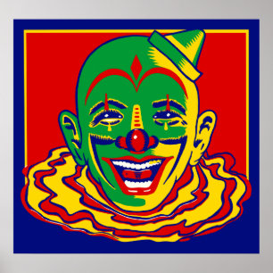 Circus Clown Poster