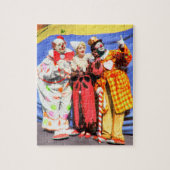 Circus Clown Puzzel Legpuzzel (Verticaal)