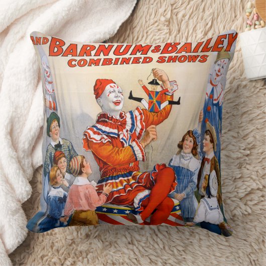Circus Clown Show Kussen (Deken)