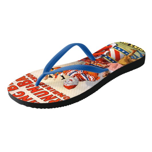  Circus Clown Show Teenslippers (Schuin)