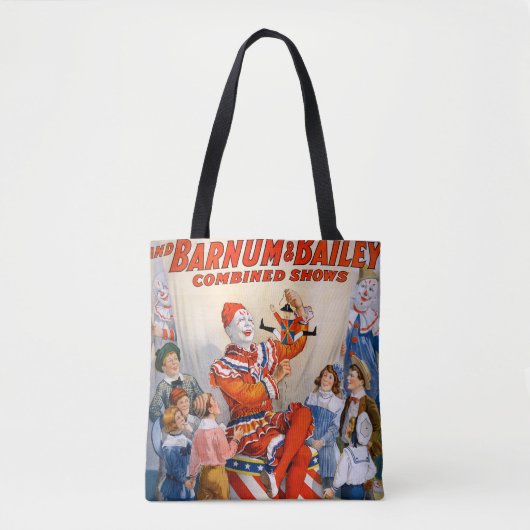  Circus Clown Show Tote Bag (Voorkant)