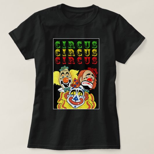 Circus Clowns #2 T-shirt (Design voorkant)