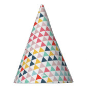 Circus Color Triangles Feesthoedjes (Rechts)