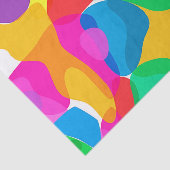 Circus Colors Chaos Abstract Kunstpatroon Tissuepapier (Detail)