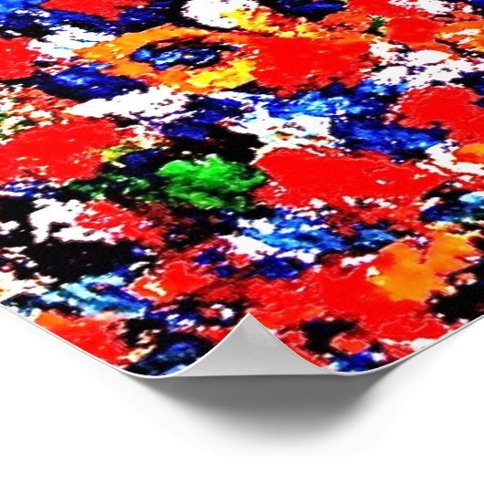 CIRCUS COLORS POSTER (Hoek)