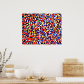 CIRCUS COLORS POSTER (Keuken)