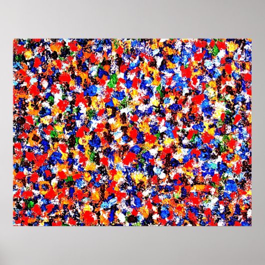 CIRCUS COLORS POSTER (Voorkant)