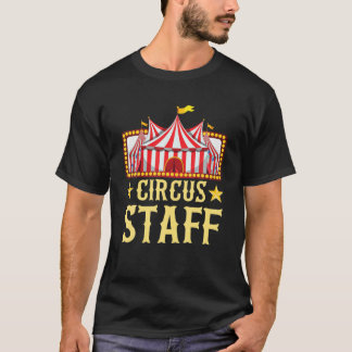 Circus Costume, Circus-staf, Circus Party en Sec T-shirt