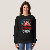 Circus Crew Circus Personeel Kostuum Circus Thema Trui (Voorkant volledig)