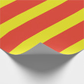 Circus Cute Colorful 1st Birthday Party Thema Cadeaupapier (Hoek)