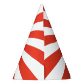 Circus Cute Colorful 1st Birthday Party Thema Feesthoedjes (Achterkant)