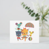 Circus Cuties Briefkaart (Staand voorkant)
