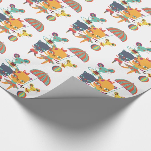 Circus Cuties Cadeaupapier (Hoek)