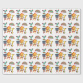 Circus Cuties Cadeaupapier (Vlak)