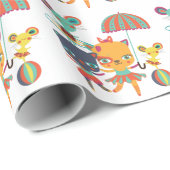 Circus Cuties Cadeaupapier (Rol Hoek)