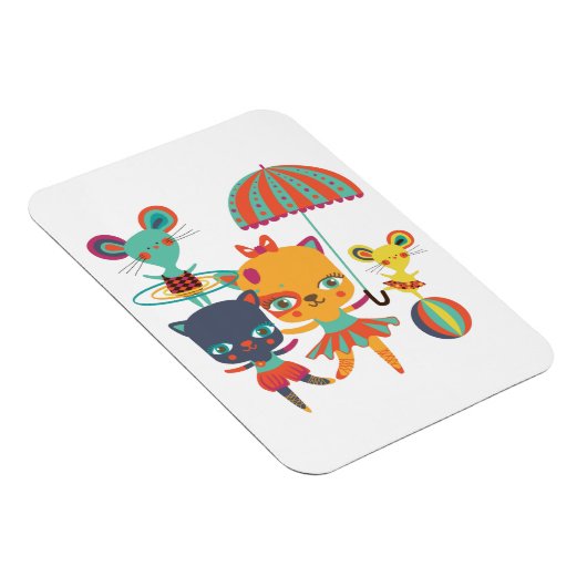 Circus Cuties Magneet (Rechterzijde)