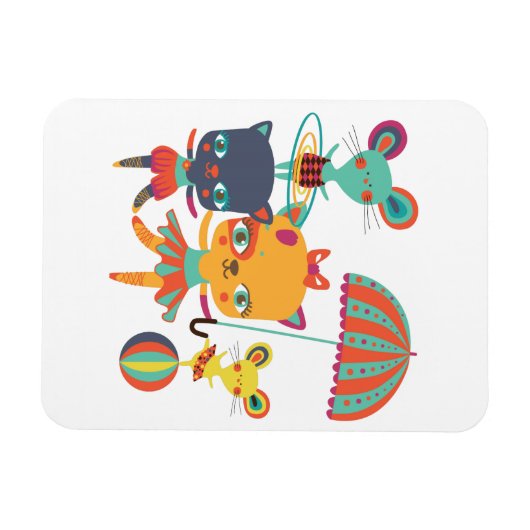 Circus Cuties Magneet (Horizontaal)