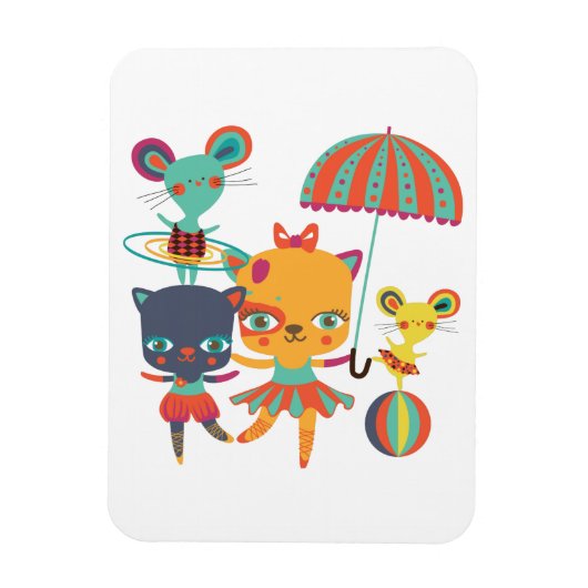 Circus Cuties Magneet (Verticaal)