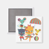 Circus Cuties Magneet (Voorkant / Achterkant)