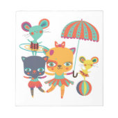 Circus Cuties Notitieblok (Voorkant)
