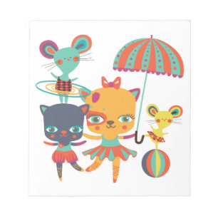 Circus Cuties Notitieblok