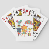 Circus Cuties Pokerkaarten (Achterkant)