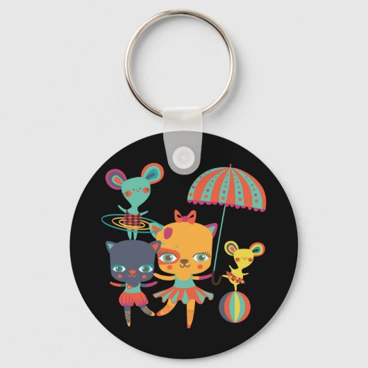 Circus Cuties Sleutelhanger (Voorkant)
