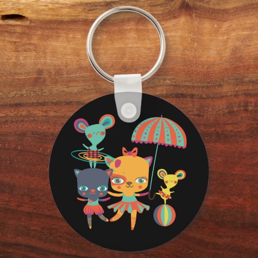 Circus Cuties Sleutelhanger (Voorkant)