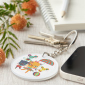 Circus Cuties Sleutelhanger (Voorkant Rechts)