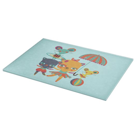 Circus Cuties Snijplank (Hoek)