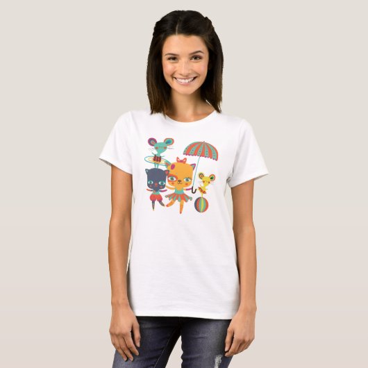 Circus Cuties T-shirt (Voorkant volledig)