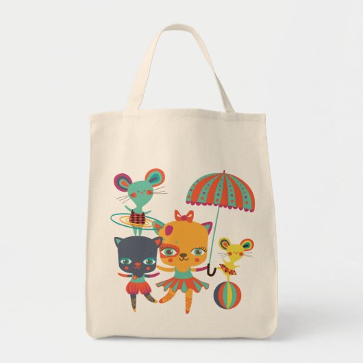 Circus Cuties Tote Bag (Voorkant)