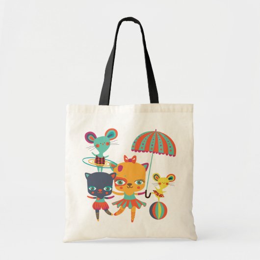 Circus Cuties Tote Bag (Voorkant)